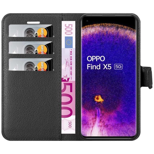 Oppo FIND X5 Pungetui Cover Case ()