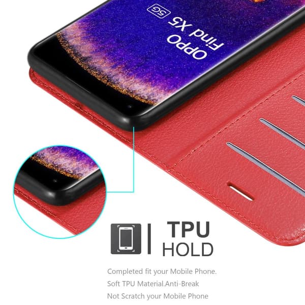 Oppo FIND X5 Pungetui Cover Case ()