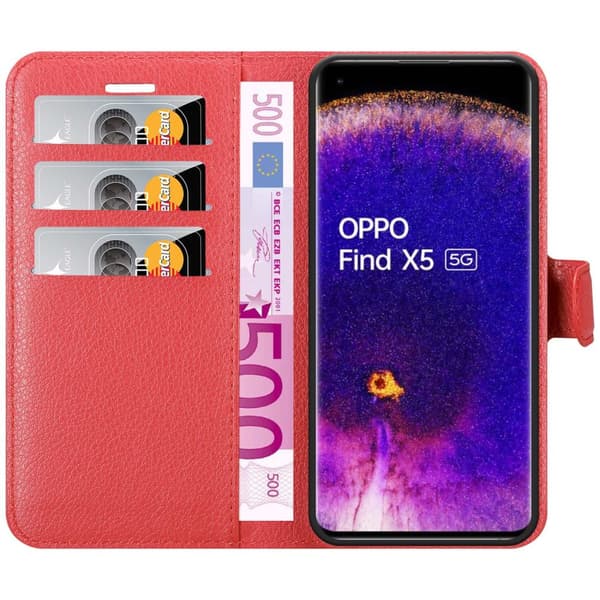 Oppo FIND X5 Pungetui Cover Case ()