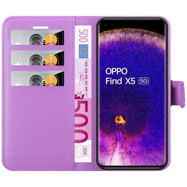 Oppo FIND X5 Pungetui Cover Case ()