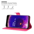 Miniatyrbilde 3 av 8: Deksel til Oppo FIND X5 Lommebokdeksel med magnetisk lukking, stativfunksjon og kortlomme