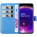 Miniatyrbilde 6 av 8: Deksel til Oppo FIND X5 Lommebokdeksel med magnetisk lukking, stativfunksjon og kortlomme