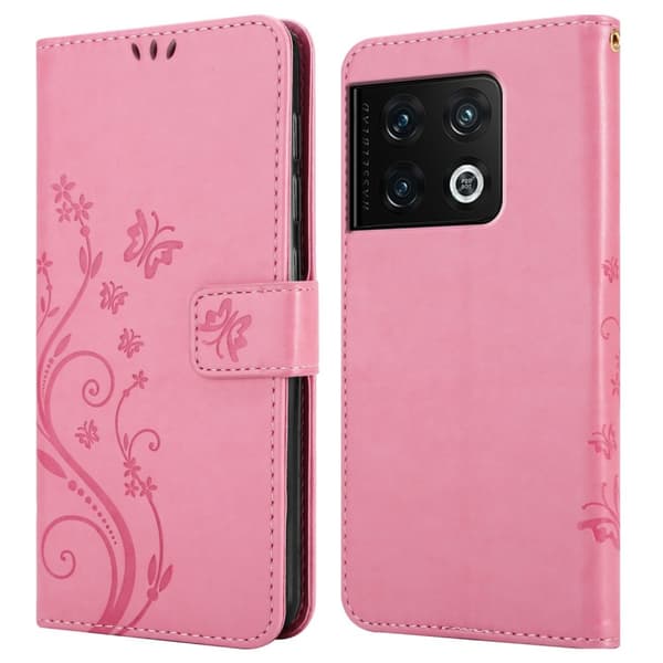 OnePlus 10 PRO 5G Pungetui Cover Blomster ()
