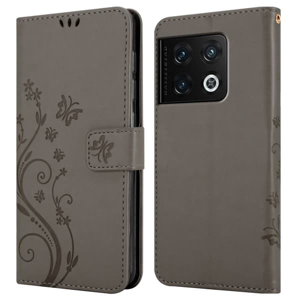 OnePlus 10 PRO 5G Pungetui Cover Blomster ()