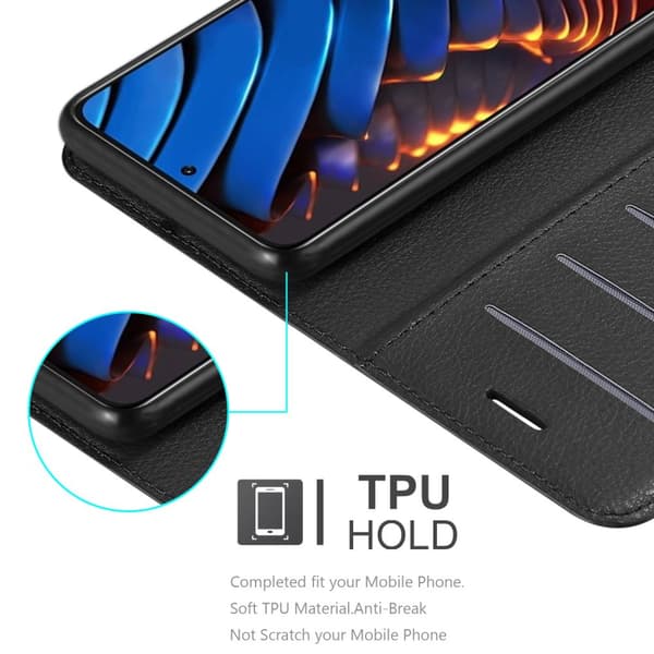 Deksel til Xiaomi POCO X3 GT Lommebokdeksel med magnetisk lukking, stativfunksjon og kortlomme