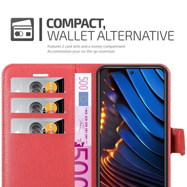 Xiaomi POCO X3 GT Suojakotelo Lompakkokotelo Matkapuhelinkotelo Suojakuori jossa magneettisuljenta, jalusta-toiminto ja korttitasku