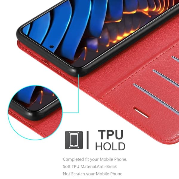 Xiaomi POCO X3 GT Suojakotelo Lompakkokotelo Matkapuhelinkotelo Suojakuori jossa magneettisuljenta, jalusta-toiminto ja korttitasku