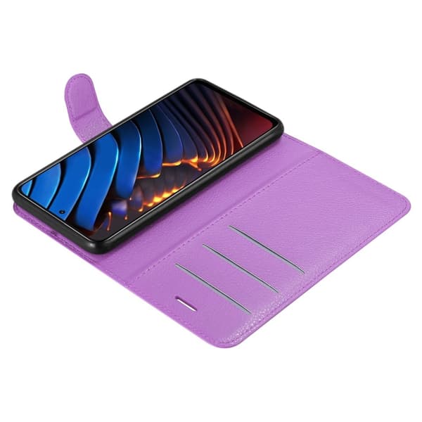 Deksel til Xiaomi POCO X3 GT Lommebokdeksel med magnetisk lukking, stativfunksjon og kortlomme