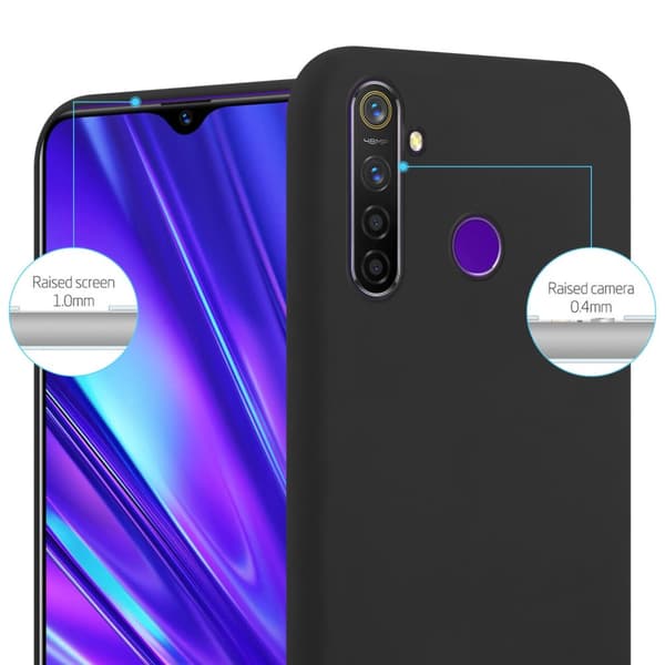 Realme 5 / 5i / 6i / C3 Skal Fodral Case Cover Mobilskydd av flexibelt TPU-silikon