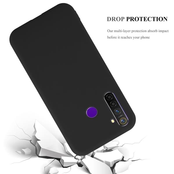 Realme 5 / 5i / 6i / C3 Skal Fodral Case Cover Mobilskydd av flexibelt TPU-silikon