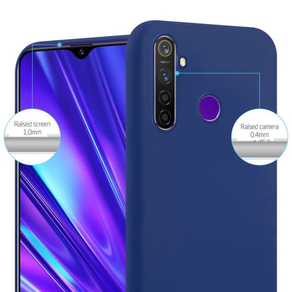 Realme 5 / 5i / 6i / C3 Skal Fodral Case Cover Mobilskydd av flexibelt TPU-silikon