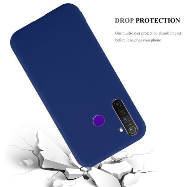 Realme 5 / 5i / 6i / C3 Skal Fodral Case Cover Mobilskydd av flexibelt TPU-silikon