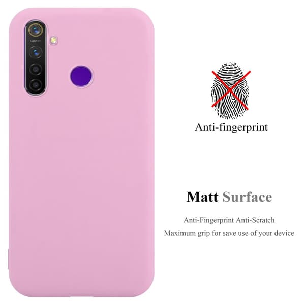 Realme 5 / 5i / 6i / C3 Skal Fodral Case Cover Mobilskydd av flexibelt TPU-silikon