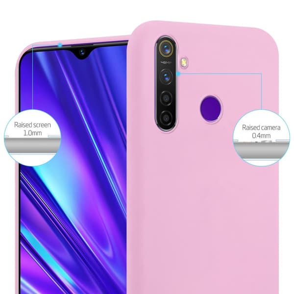 Realme 5 / 5i / 6i / C3 Skal Fodral Case Cover Mobilskydd av flexibelt TPU-silikon