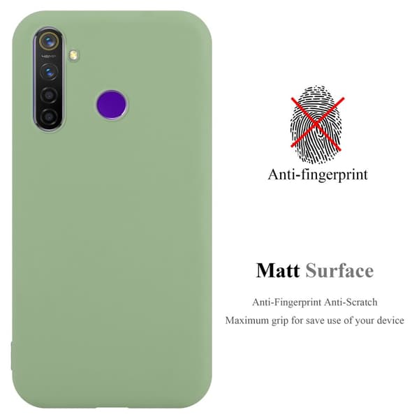 Realme 5 / 5i / 6i / C3 Skal Fodral Case Cover Mobilskydd av flexibelt TPU-silikon