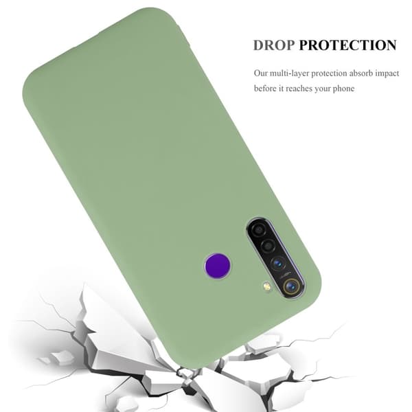 Realme 5 / 5i / 6i / C3 Skal Fodral Case Cover Mobilskydd av flexibelt TPU-silikon