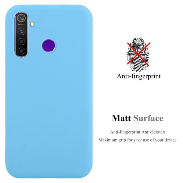 Realme 5 / 5i / 6i / C3 Skal Fodral Case Cover Mobilskydd av flexibelt TPU-silikon