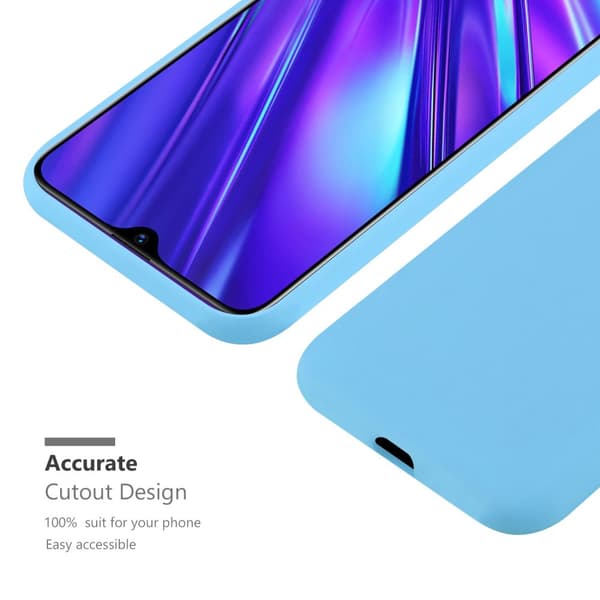 Realme 5 / 5i / 6i / C3 Skal Fodral Case Cover Mobilskydd av flexibelt TPU-silikon