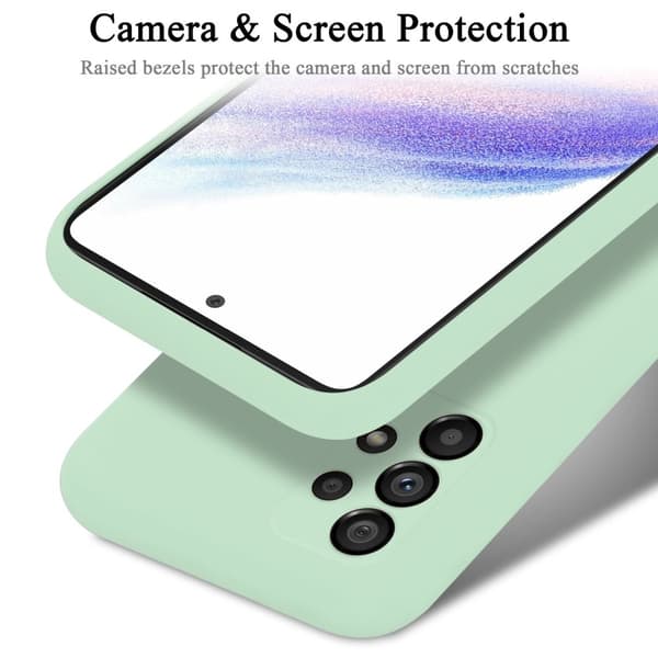 Samsung Galaxy A53 5G Suojakotelo Suojakuori valmistettu joustavasta TPU-silikonista