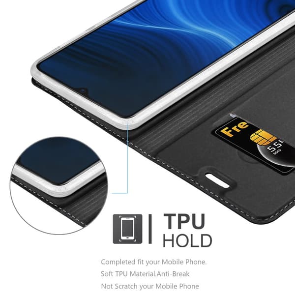 Realme X2 PRO / Oppo Reno Ace Suojakotelo Suojakuori Lompakkokotelo Matkapuhelinkotelo jossa magneettisuljenta, jalusta-toiminto ja korttitasku