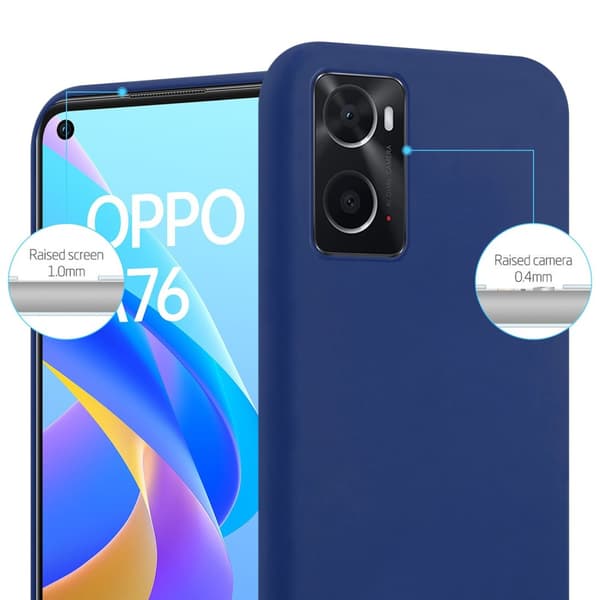 Deksel til Oppo A36 / A76 / A96 4G / K10 4G / Realme 9i Silikondeksel