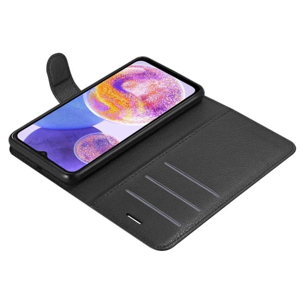 Deksel til Samsung Galaxy A23 4G / 5G Lommebokdeksel med magnetisk lukking, stativfunksjon og kortlomme