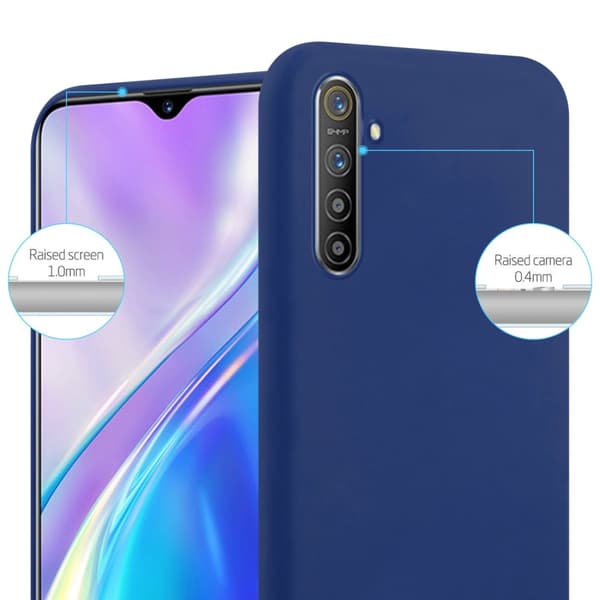 Realme X2 / XT / Oppo K5 Skal Fodral Case Cover Mobilskydd av flexibelt TPU-silikon