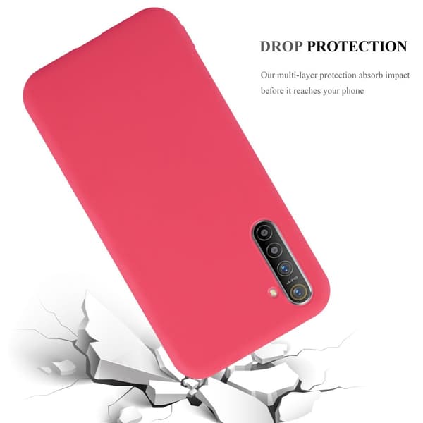 Realme X2 / XT / Oppo K5 Skal Fodral Case Cover Mobilskydd av flexibelt TPU-silikon