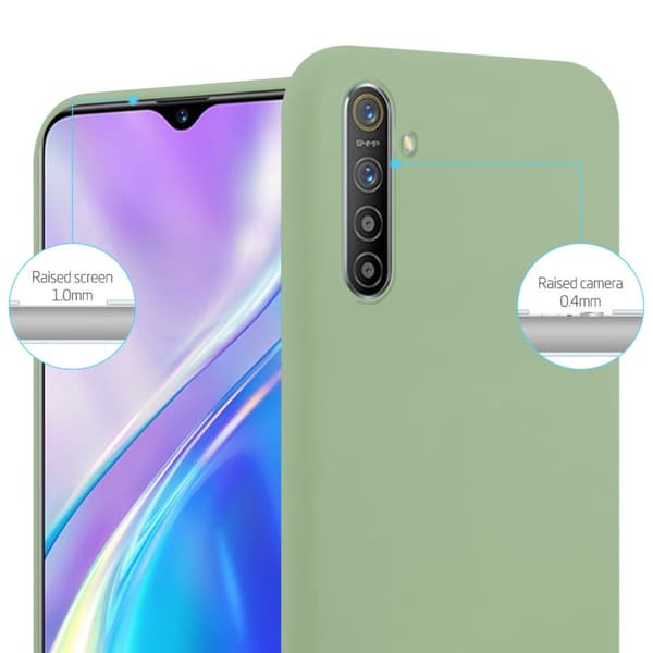 Realme X2 / XT / Oppo K5 Skal Fodral Case Cover Mobilskydd av flexibelt TPU-silikon