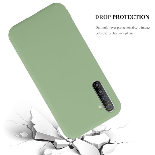 Realme X2 / XT / Oppo K5 Skal Fodral Case Cover Mobilskydd av flexibelt TPU-silikon