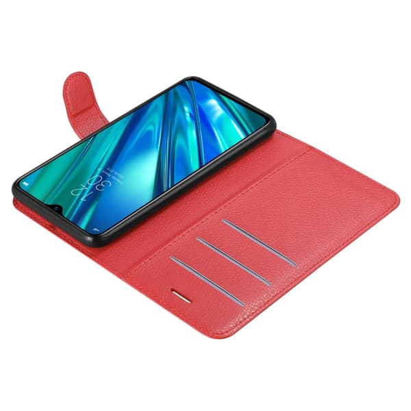 Realme 5 PRO / Realme Q Plånboksfodral Fodral Skal Case med magnetisk stängning, ståfunktion och kortplats