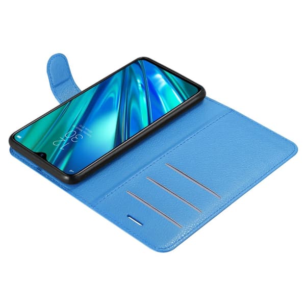 Realme 5 PRO / Realme Q Plånboksfodral Fodral Skal Case med magnetisk stängning, ståfunktion och kortplats