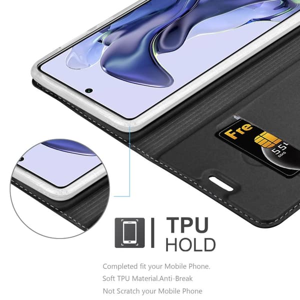 Xiaomi 11T / 11T PRO Suojakotelo Suojakuori Lompakkokotelo Matkapuhelinkotelo jossa magneettisuljenta, jalusta-toiminto ja korttitasku