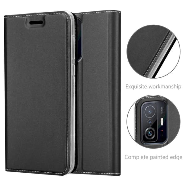 Xiaomi 11T / 11T PRO Suojakotelo Suojakuori Lompakkokotelo Matkapuhelinkotelo jossa magneettisuljenta, jalusta-toiminto ja korttitasku
