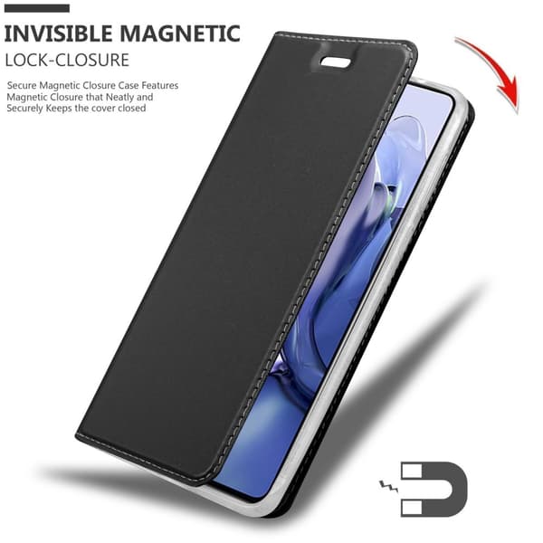 Xiaomi 11T / 11T PRO Suojakotelo Suojakuori Lompakkokotelo Matkapuhelinkotelo jossa magneettisuljenta, jalusta-toiminto ja korttitasku