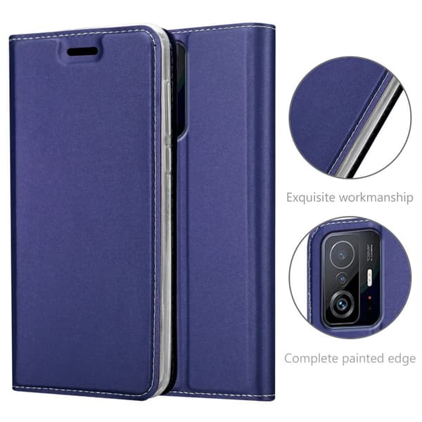 Xiaomi 11T / 11T PRO Suojakotelo Suojakuori Lompakkokotelo Matkapuhelinkotelo jossa magneettisuljenta, jalusta-toiminto ja korttitasku