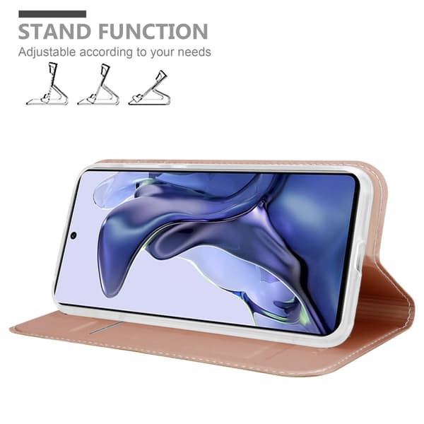 Xiaomi 11T / 11T PRO Suojakotelo Suojakuori Lompakkokotelo Matkapuhelinkotelo jossa magneettisuljenta, jalusta-toiminto ja korttitasku