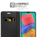 Pikkukuva 4 / 8: Samsung Galaxy M33 5G Suojakotelo Suojakuori Lompakkokotelo Matkapuhelinkotelo jossa magneettisuljenta, jalusta-toiminto ja korttitasku