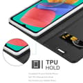 Pikkukuva 5 / 8: Samsung Galaxy M33 5G Suojakotelo Suojakuori Lompakkokotelo Matkapuhelinkotelo jossa magneettisuljenta, jalusta-toiminto ja korttitasku