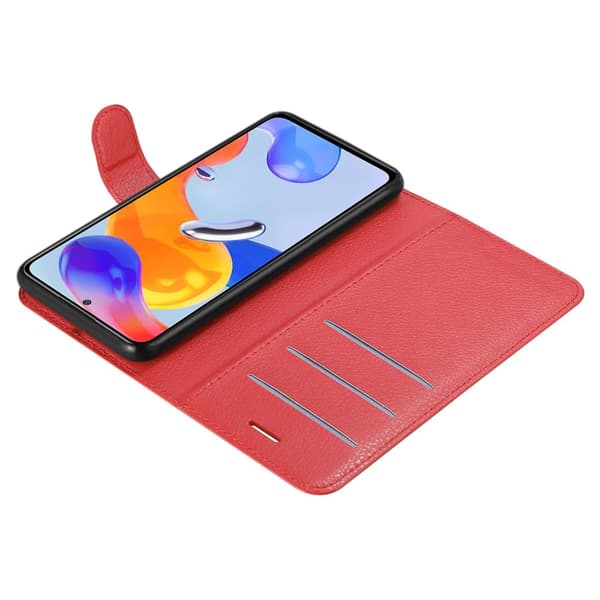 Xiaomi RedMi NOTE 11 PRO 4G / 5G Suojakotelo Lompakkokotelo Matkapuhelinkotelo Suojakuori jossa magneettisuljenta, jalusta-toiminto ja korttitasku