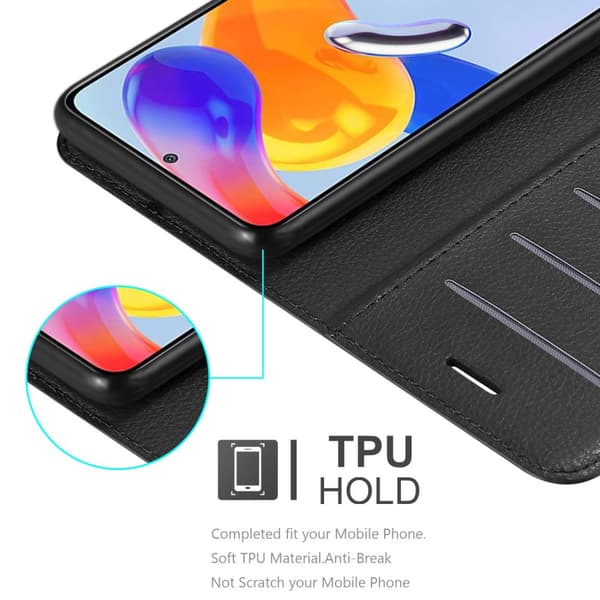 Xiaomi RedMi NOTE 11 PRO 4G / 5G Plånboksfodral Fodral Skal Case med magnetisk stängning, ståfunktion och kortplats