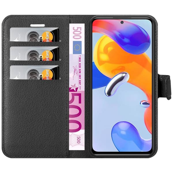 Xiaomi RedMi NOTE 11 PRO 4G / 5G Plånboksfodral Fodral Skal Case med magnetisk stängning, ståfunktion och kortplats