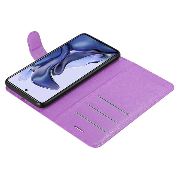 Deksel til Xiaomi 11T / 11T PRO Lommebokdeksel med magnetisk lukking, stativfunksjon og kortlomme