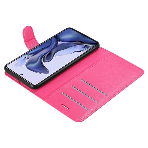 Deksel til Xiaomi 11T / 11T PRO Lommebokdeksel med magnetisk lukking, stativfunksjon og kortlomme