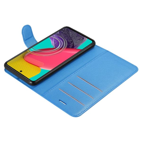 Samsung Galaxy M53 5G Plånboksfodral Fodral Skal Case med magnetisk stängning, ståfunktion och kortplats