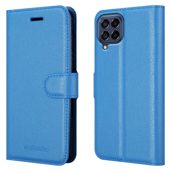 Samsung Galaxy M53 5G Plånboksfodral Fodral Skal Case med magnetisk stängning, ståfunktion och kortplats