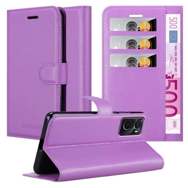 Oppo A36 / A76 / A96 4G / K10 4G / Realme 9i Plånboksfodral Fodral Skal Case med magnetisk stängning, ståfunktion och kortplats
