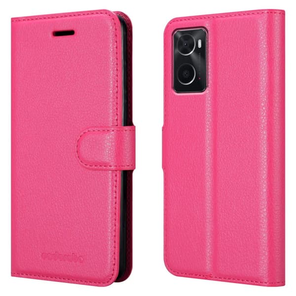 Oppo A36 / A76 / A96 4G / K10 4G / Realme 9i Plånboksfodral Fodral Skal Case med magnetisk stängning, ståfunktion och kortplats