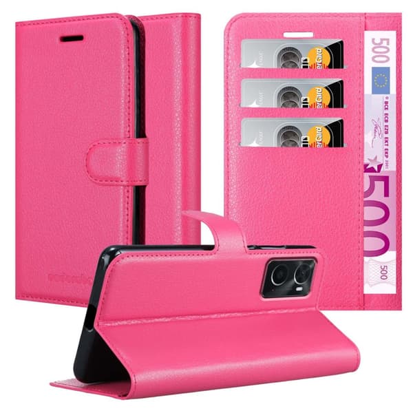 Oppo A36 / A76 / A96 4G / K10 4G / Realme 9i Plånboksfodral Fodral Skal Case med magnetisk stängning, ståfunktion och kortplats