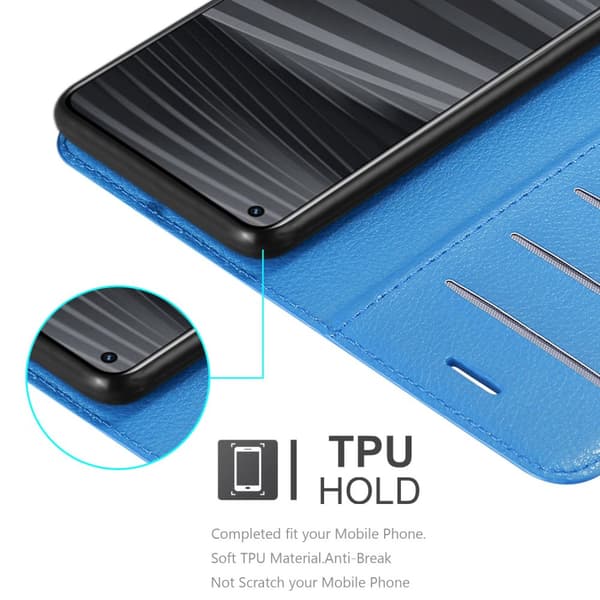 Deksel til Realme GT 2 / GT Neo 2 / GT Neo 3T Lommebokdeksel med magnetisk lukking, stativfunksjon og kortlomme